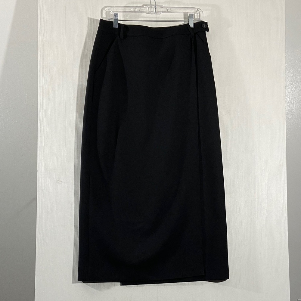 Modern Citizen Classic Black Pencil Skirt